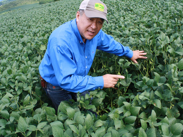 While margins are tight on second-crop corn, Mauricio Okimura still believes it&#039;s the best option he has for his farm in Brazil&#039;s southern state of Parana. (DTN photo by Alastair Stewart)